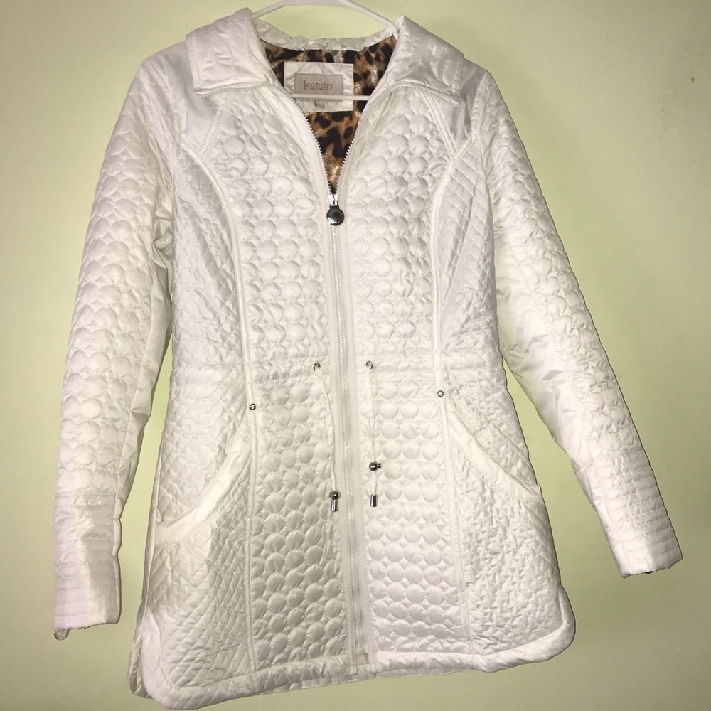 White Laundry by shelli segal jacket
